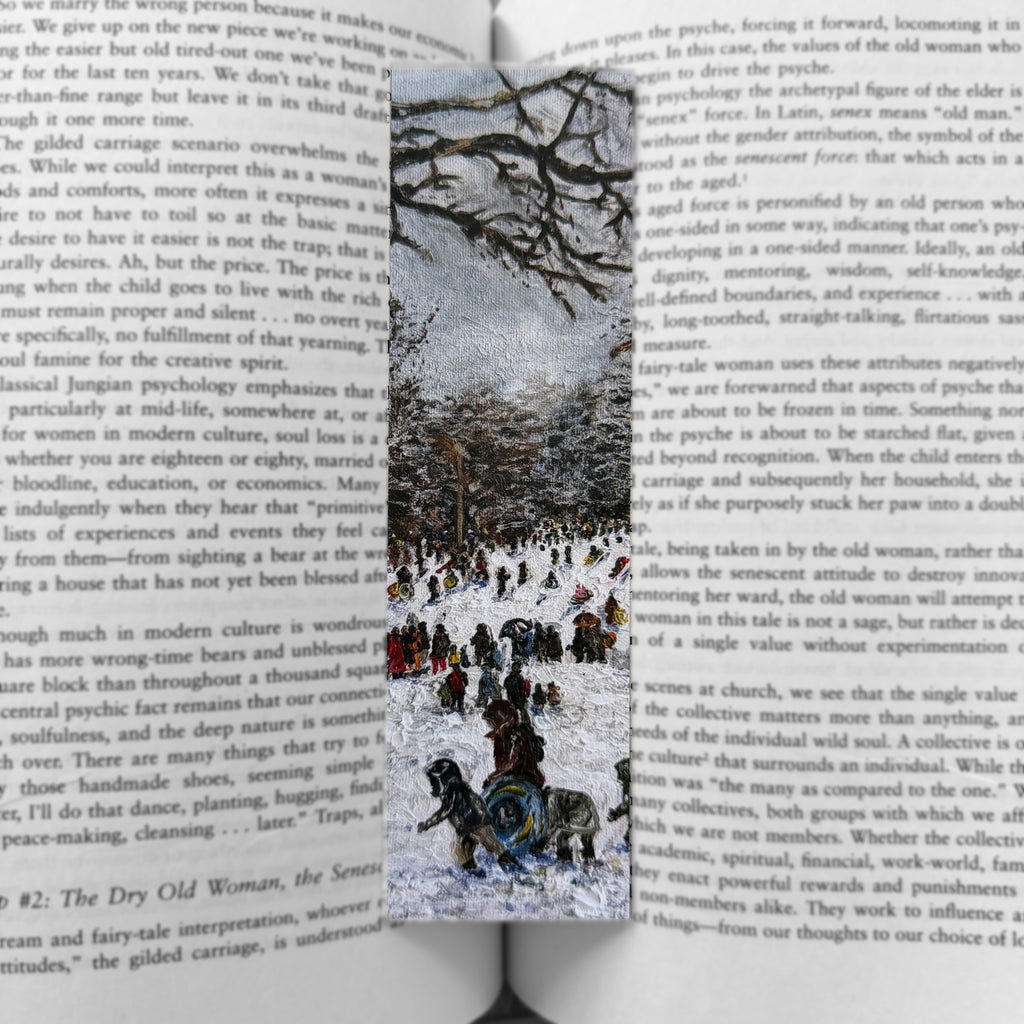 Bookmark - Sledding in Central Park
